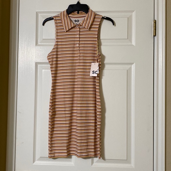 SO Dresses & Skirts - Cute striped colorful dress